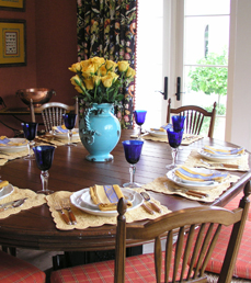 Have an intimate dinner party in your own home