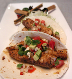 Lobster Quesadilla&rsquo;s with Charred Tomatillo Salsa and Sour Cream